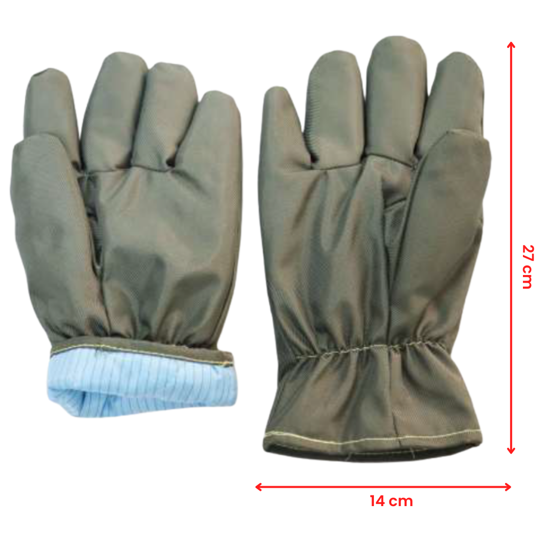 ESD Heat Resistant Gloves - Green