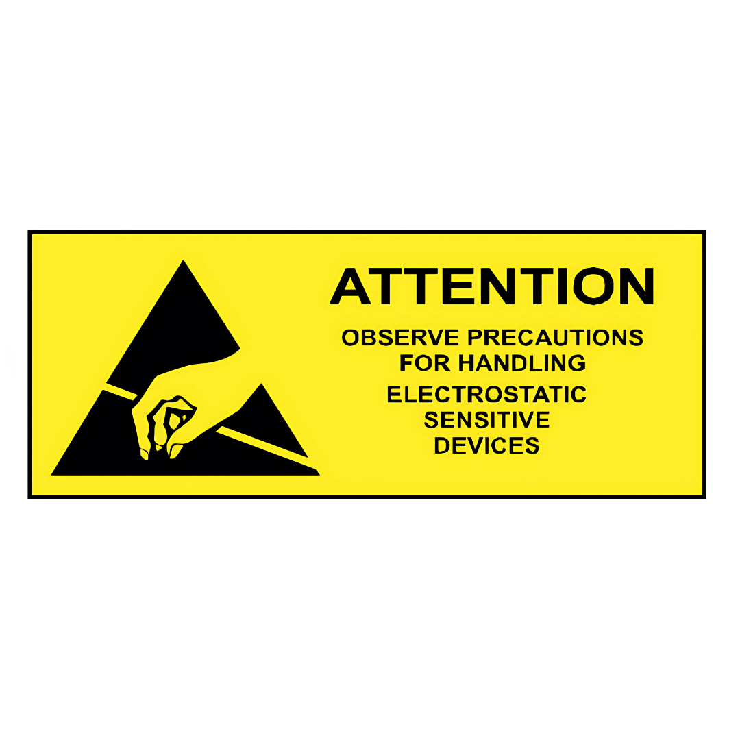 ESD Uyarı Etiketi (Attention Label)