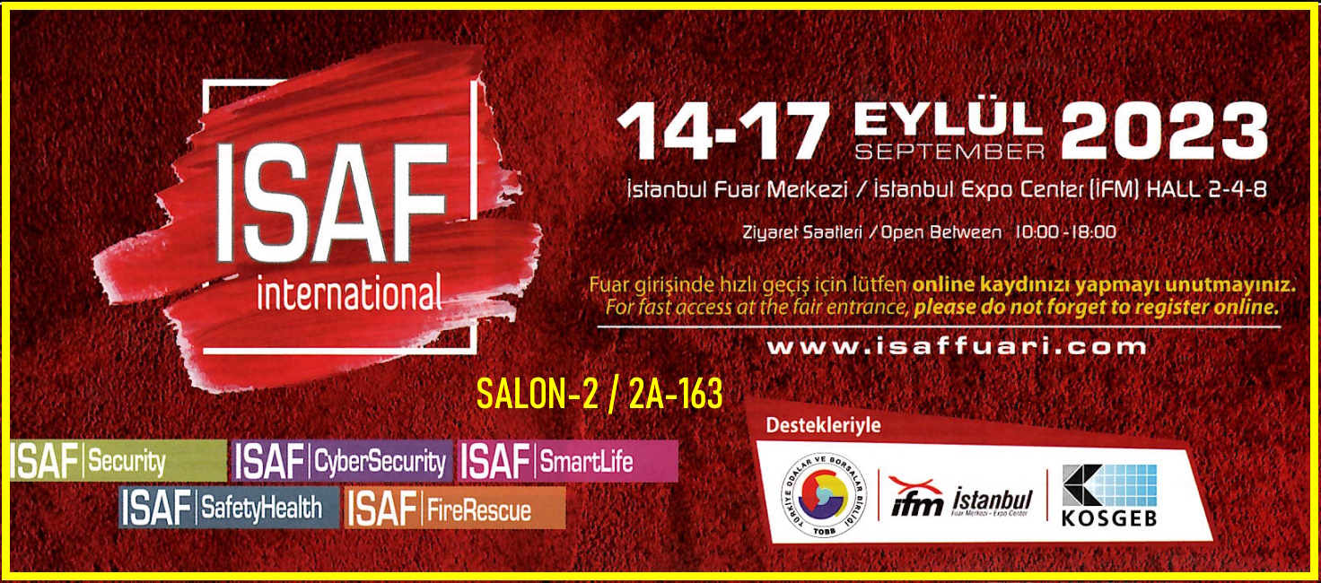 ISAF GÜVENLİK FUARI 2023 