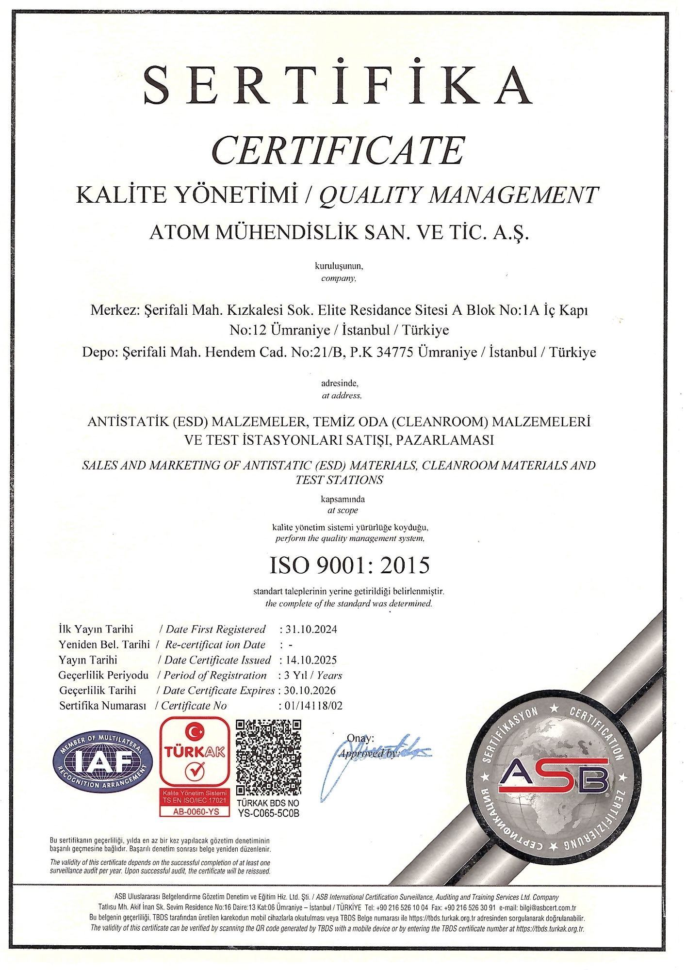 Kalite Politikamız Kalite Politikamız