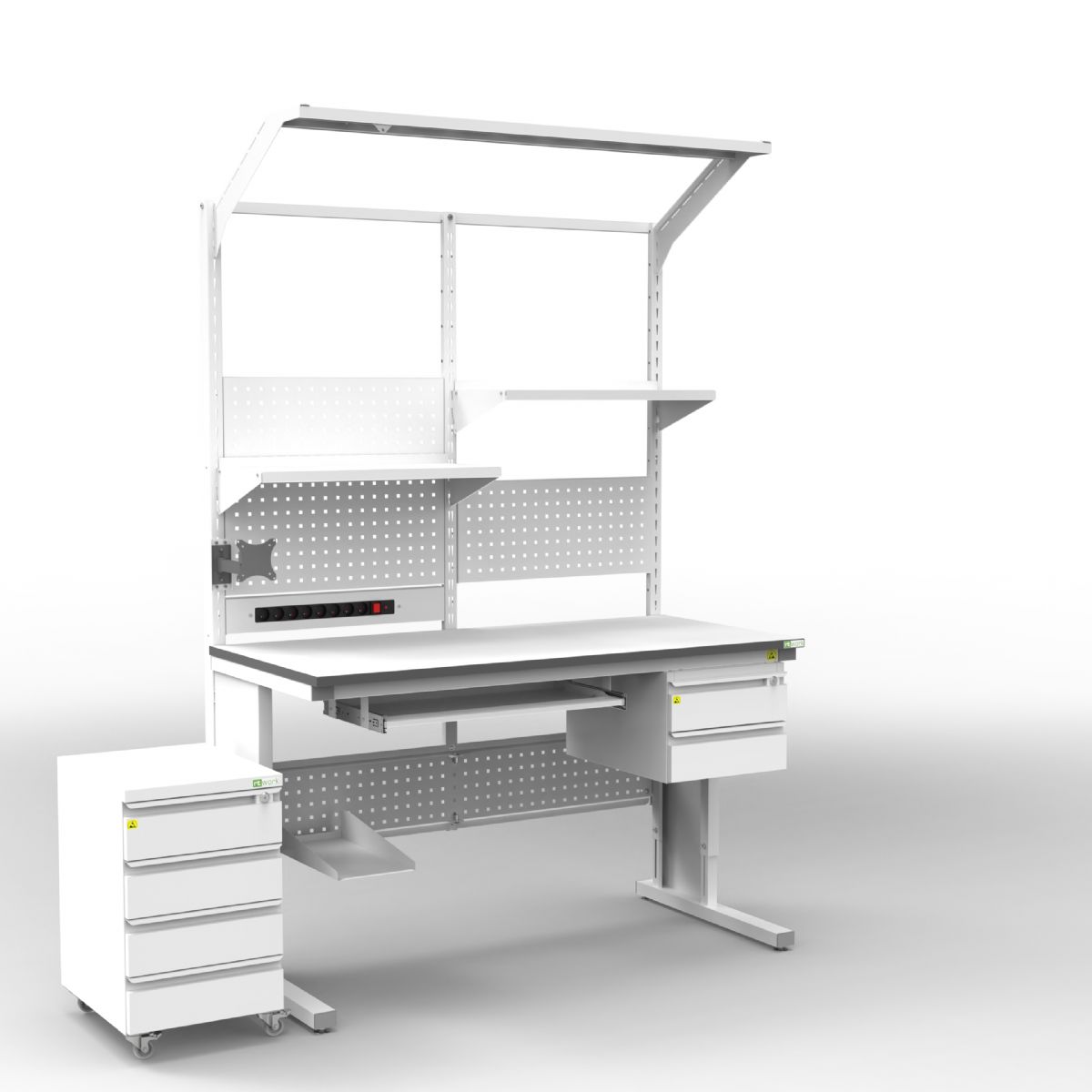 ESD Antistatik Teknik Servis Masası