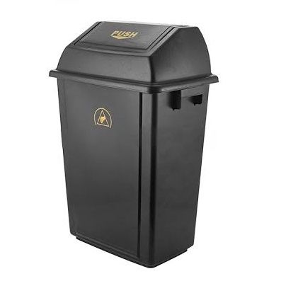 İletken Çöp Kovası (20 lt.) Kapaklı