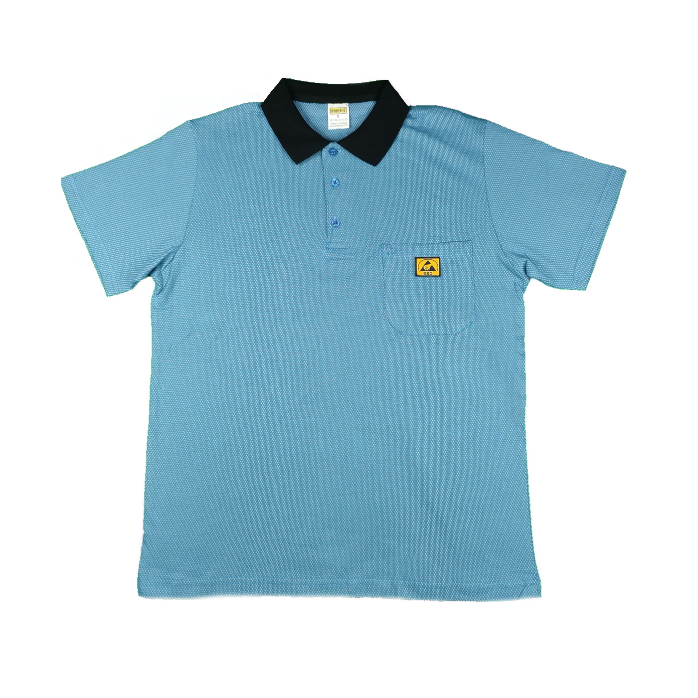 Antistatik Polo T-shirt Mavi